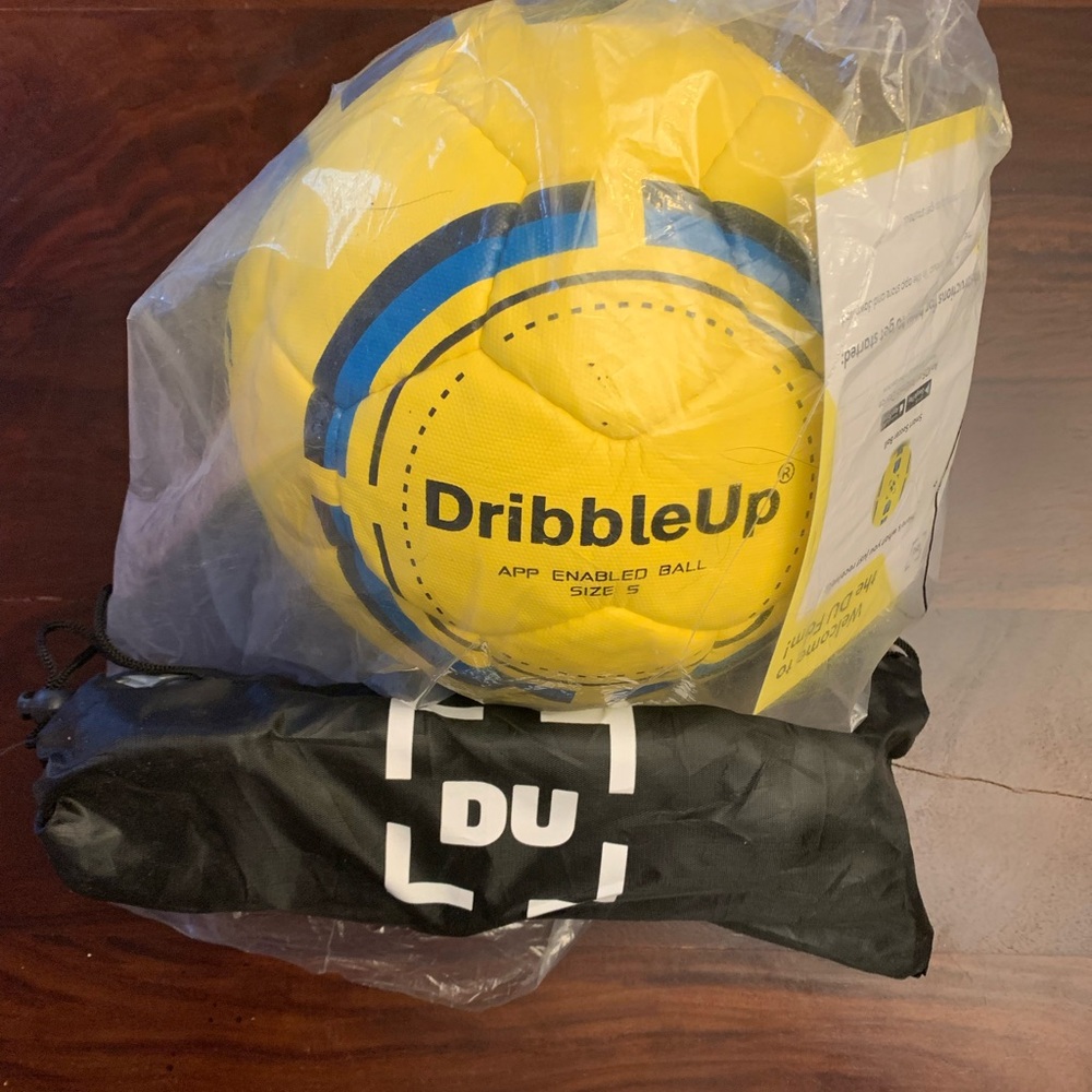 DribbleUp Yellow Smart Soccer Ball